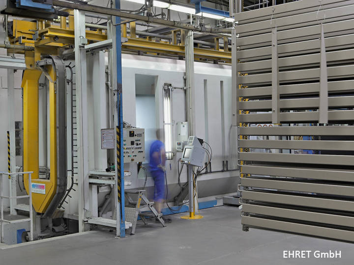 Ehret Produzione verniciatura